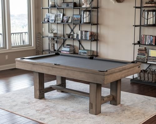 Chamberlain Game Tables Smoky Mountain Nights 7′ Pool Table Rustic Grey