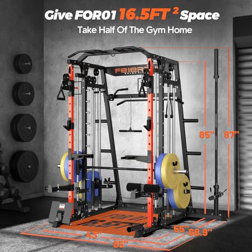 FEIERDUN Power Cage Smith Machine FOR01