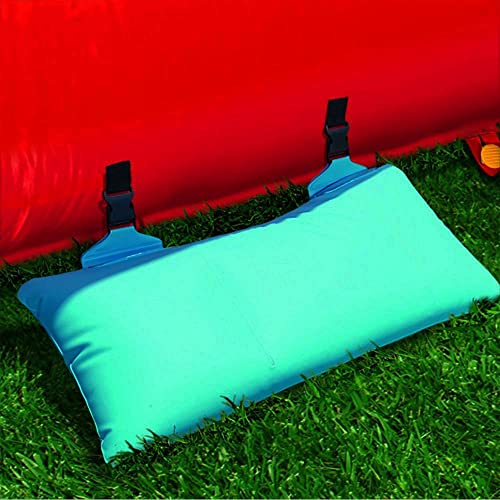 BANZAI Double Drop Raceway 120" Inflatable Water Slide with Splash Pool