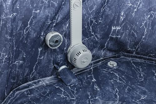 Bestway SaluSpa Paris ThermaCore UltraFit Smart Airjet Plus 6 Grey Marble