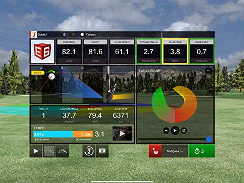 TruGolf Golf Simulator with Swing Stick and Motion Sensor