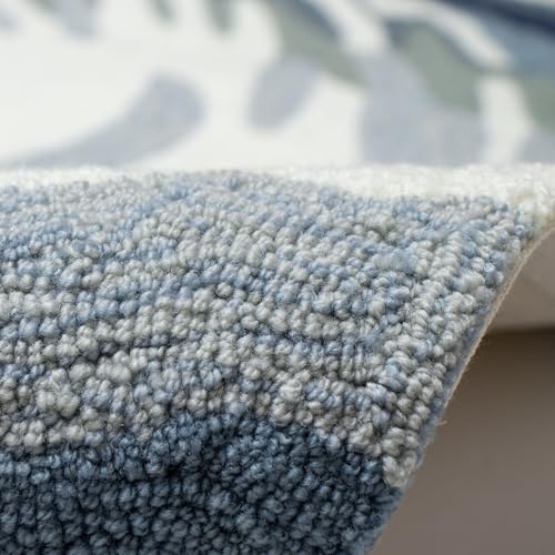 Liora Manne Capri Indoor/Outdoor Handmade Synthetic Blend Area Rug Wave Ocean 7'6" x 9'6