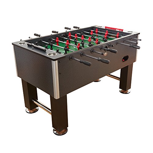 Playcraft Pitch Foosball Table Charcoal Brown Green