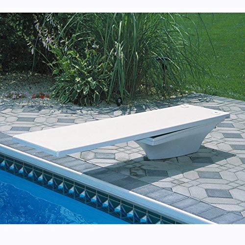 S.R. Smith Flyte-Deck II Stand with 6-Foot Fibre Dive Diving Board Radiant White
