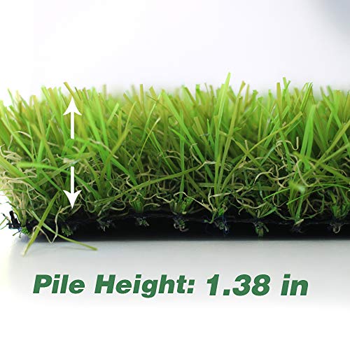 WarmShe Artificial Grass Turf 13FT x 42FT Realistic Synthetic Lawn Rug