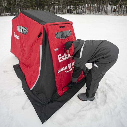 Eskimo Wide 1™ XR Thermal Insulated Sled Shelter Red