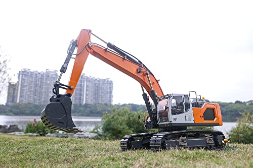 TOUCAN RC HOBBY Hydraulic Shovel 1/14 RC Excavator 945 Painted Truck Orange