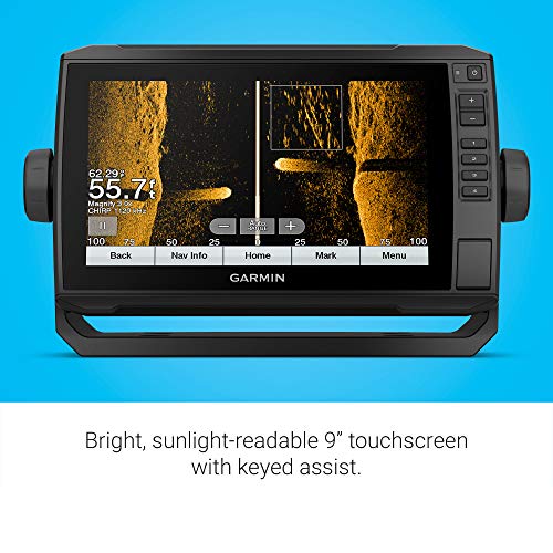 Garmin ECHOMAP UHD 94SV 9" Chartplotter with U.S. BlueChart G3 and GT54UHD-TM Transducer Black