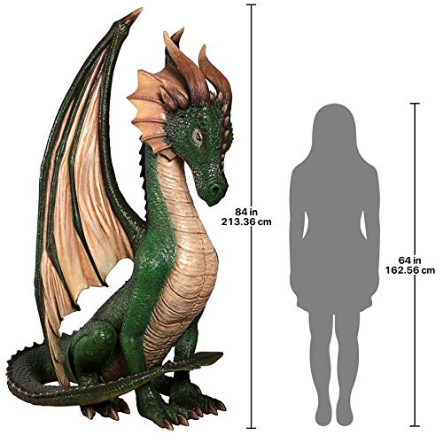 Design Toscano The Giant Papplewick Boggs Dragon Statue Full Color