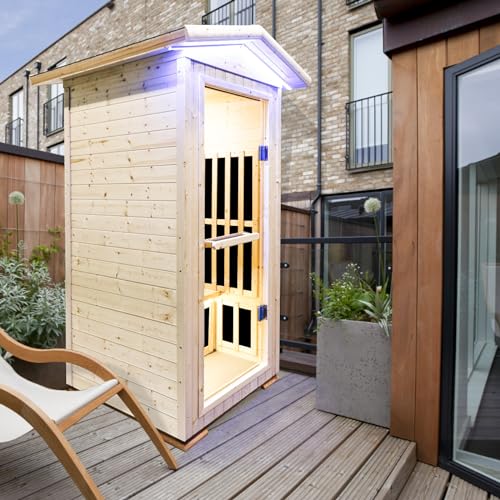 Daleyzay Infrared Home Sauna Box 1 Person Natural