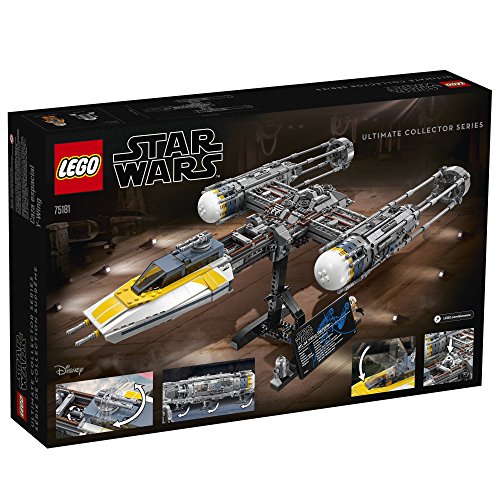 LEGO Star Wars Y-Wing Starfighter 75181 Building Kit 1967 Pieces Multicolor