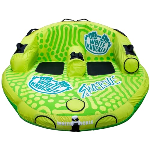 White Knuckle The Swerve 2 Towable Tube Green
