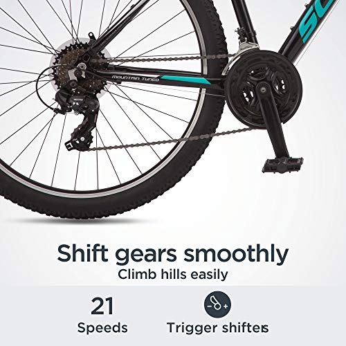 Schwinn Mesa 3 Adult Mountain Bike 21-Speed 27.5-Inch Black