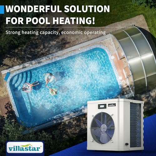 Villastar Pool Heater 16000 BTU/hr Electric Above Ground & Inground Pools