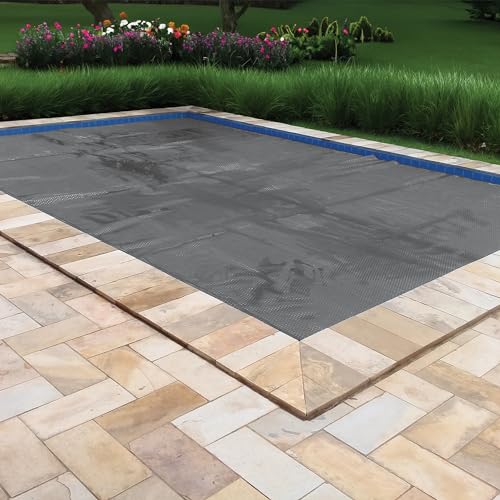 In The Swim Ultra Silver Rectangle Solar Pool Cover 24' x 40' 16 Mil