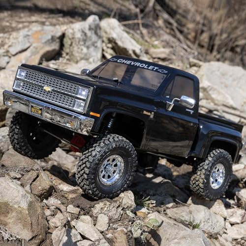 Axial RC Truck SCX10 III Base Camp 82 Chevy K10 RTR Black