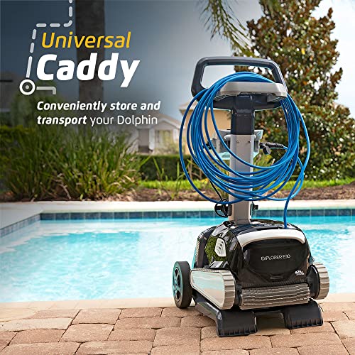 Dolphin Explorer E30 Wi-Fi Robotic Pool Vacuum Cleaner Black