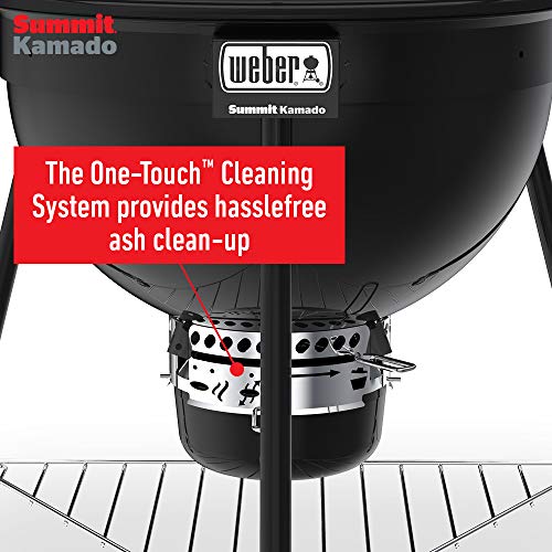 Weber Summit Kamado E6 Charcoal Grill Black