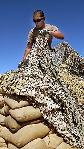 CamoSystems Premium Camouflage Military Spec Netting Extra-Bulk Roll 19'8" x 33 Yd Green/Brown