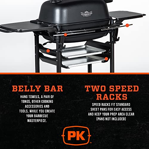 PK Grills Portable Charcoal Grill and Smoker Coal