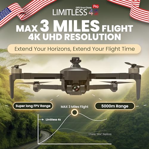 Drone-Clone Xperts Drone X Pro LIMITLESS 4 GPS 4K UHD Camera Drone with EVO Obstacle Avoidance