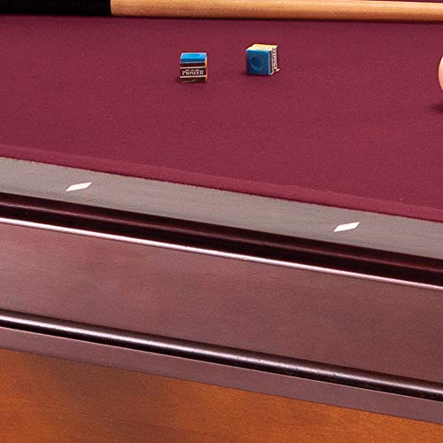 Fat Cat by GLD PRODUCTS Reno 7.5' Pool Table with Dark Cherry Finish, Red Cloth