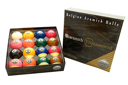 Aramith Tournament Pro-Cup TV Billiard Ball Set Multicoloured