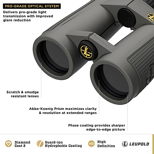 Leupold BX-5 Santiam HD Binoculars 10x42mm Shadow Gray