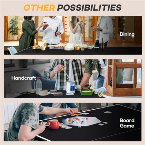 Senyuzhilan Portable Folding Ping Pong Table Charcoal Gray