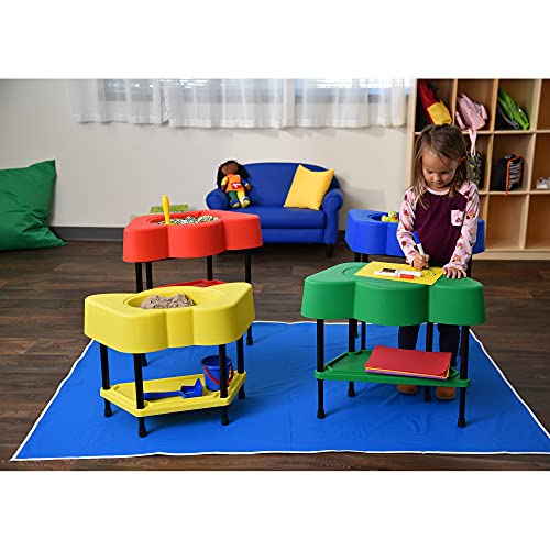 Children's Factory Angeles AFB5104SET Sensory Table 4-Pack Multicolor Set