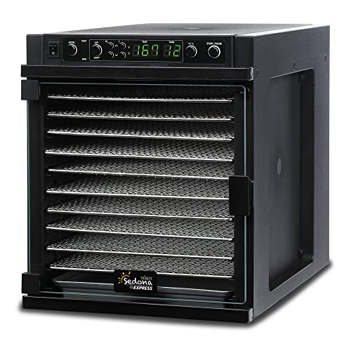Tribest Sedona Express SDE-S6780-B Digital Food Dehydrator Black