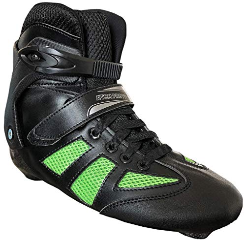 Atom Skates Pro Fitness 3x125 Inline Skate Package Size 5 US Green Wheels