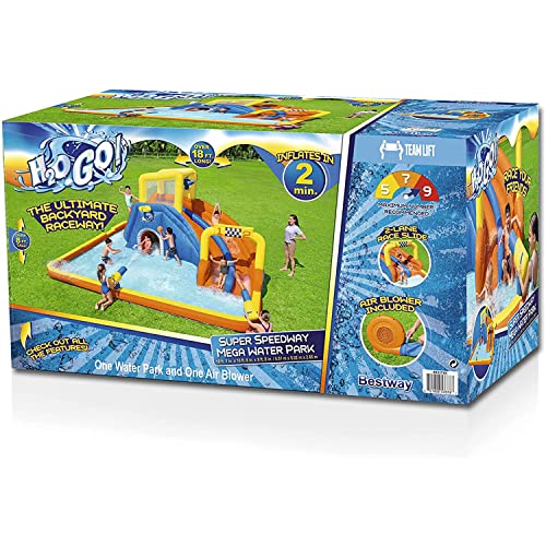 Bestway H2OGO! Super Double Racing Inflatable Water Park Super Speedway