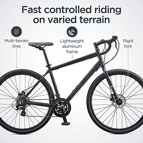 Schwinn Sporterra Adventure Gravel Bike Black