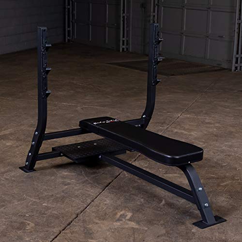 Body-Solid Pro Clubline SOFB250 Flat Olympic Bench Black