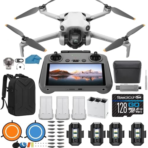 DJI Mini 4 Pro Drone Fly More Combo Kit Grey