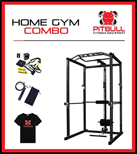 Pitbull Multi Smith Machine Home Gym Power Cage CM-5008 Black