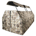 Lucky Duck 4 Man Blind with Flip Top Optifade Marsh Camo