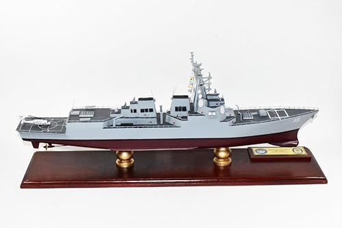 Squadron Nostalgia LLC USS Daniel Inouye (DDG-118) 24-Inch Mahogany Model