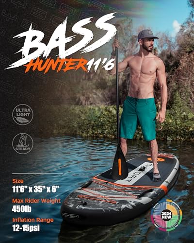 myboat Inflatable Paddle Board Grey