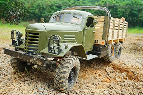 Kingkong RC 1/12 Scale CA30 6x6 Soviet Truck Metal Chassis KIT Multicolour