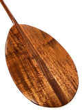 Tikimaster AAA Grade Tiger Curls Koa Paddle 50" T-Shape Yellow