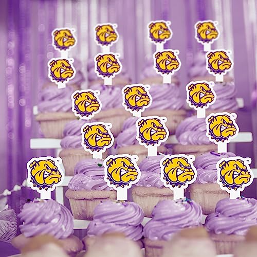 VictoryStore Western Illinois University Cupcake Toppers Multi 1000-Pack