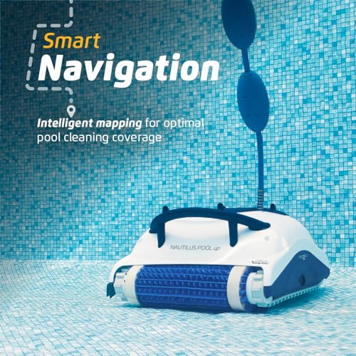 Dolphin Nautilus 2024 Automatic Robotic Pool Vacuum Cleaner White