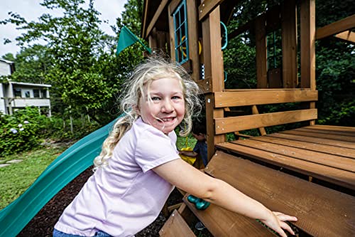 Swing-N-Slide Knightsbridge Plus Swing Set Wood Green