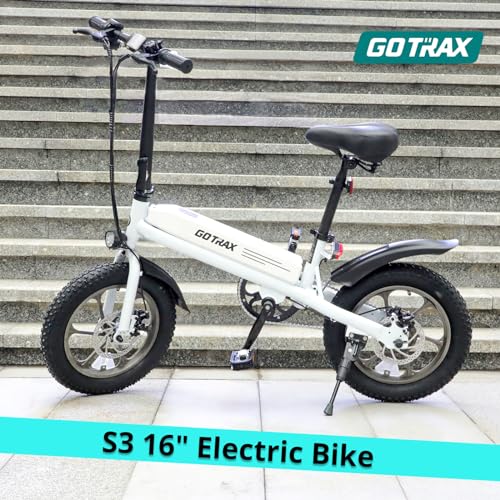 Gotrax S3 16" Electric Bike Gray