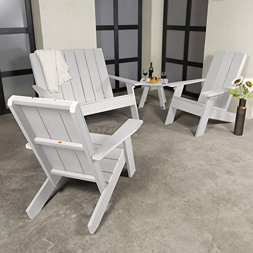 Highwood Italica Modern Adirondack 4pc Set White