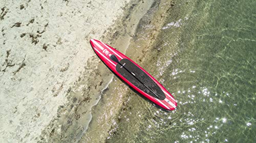 Tower Paddle Boards iRace Inflatable 12’6” Stand Up Paddle Board Red, White