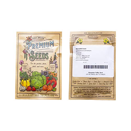 Mountain Valley Seed Company Golden Treasure Hot Pepper Seeds - Non-GMO, F1 Hybrid, 1 lb