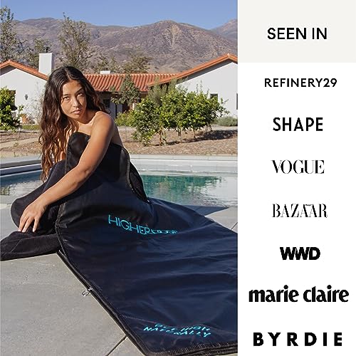 HigherDOSE Infrared Sauna Blanket - Relax & Detox Your Body - Portable Home Sauna Therapy
